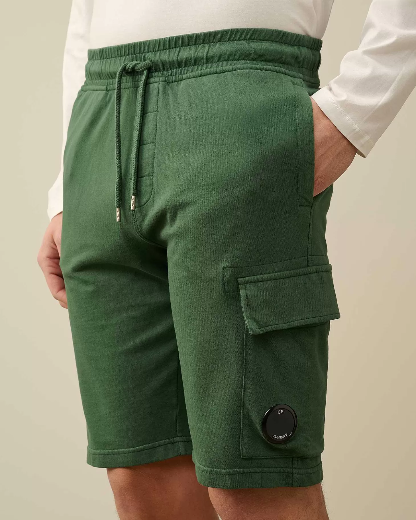 light_fleece_utility_shorts_4-4.webp Homme C.P. Company Survêtements Et Shorts^Light Fleece Utility Shorts