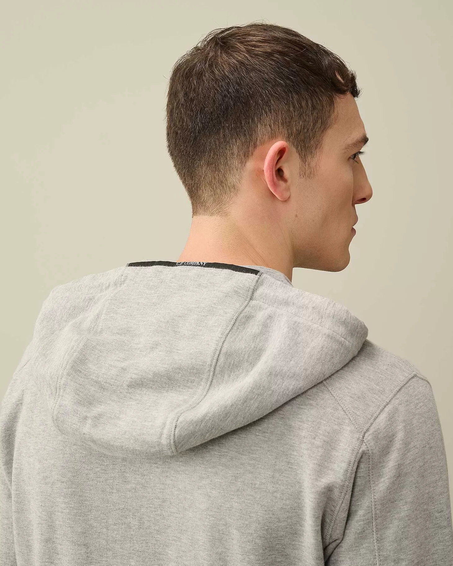 light_fleece_zipped_hoodie_4-4.webp Homme C.P. Company Sweat-Shirts^Light Fleece Zipped Hoodie