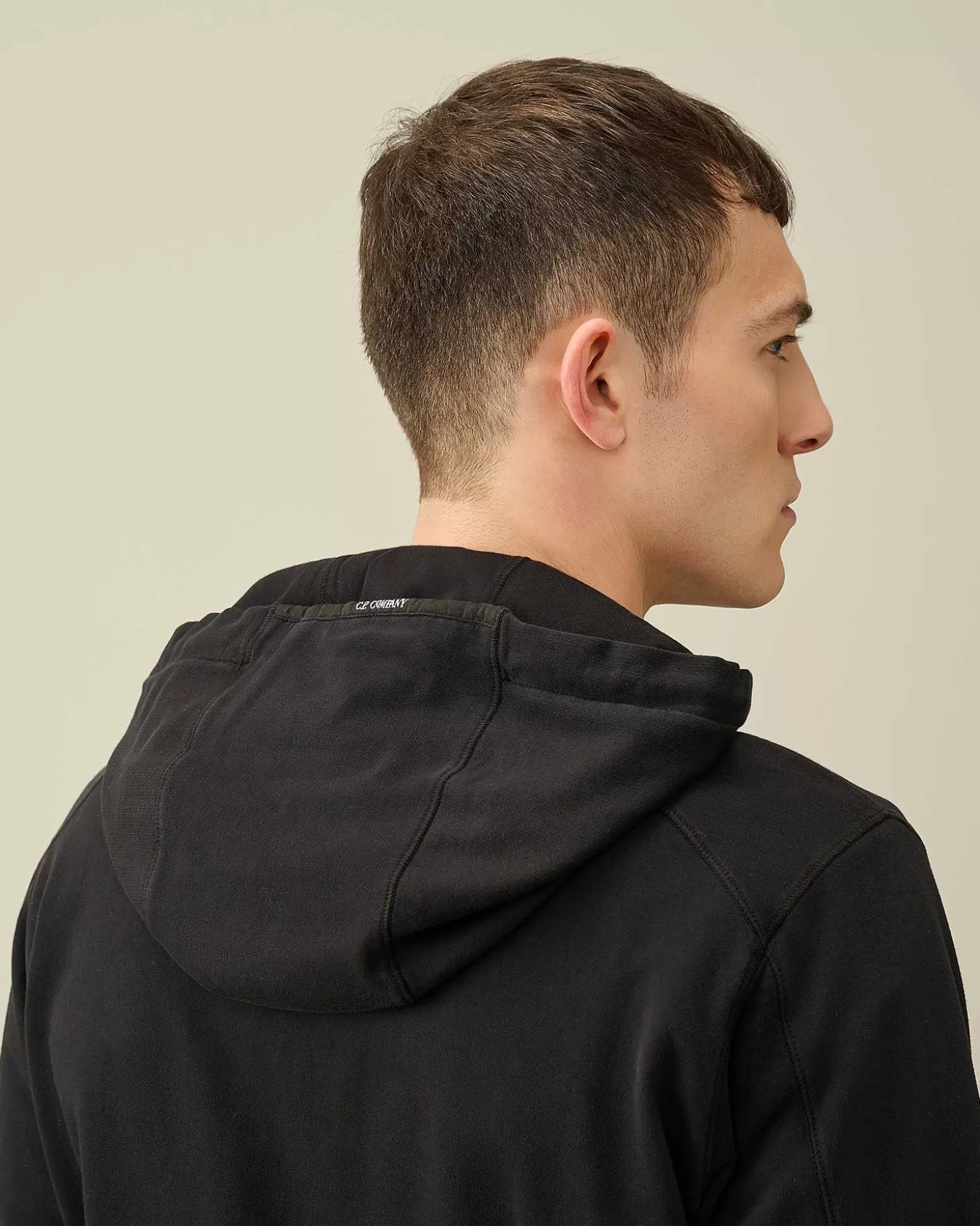 light_fleece_zipped_hoodie_4-6.webp Homme C.P. Company Sweat-Shirts^Light Fleece Zipped Hoodie