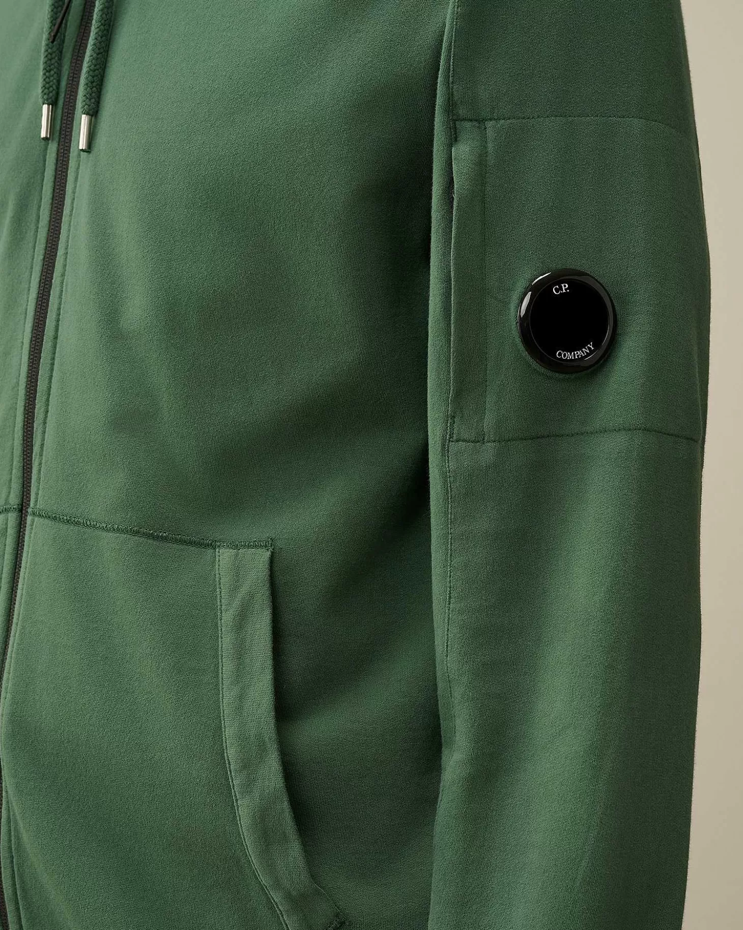 light_fleece_zipped_hoodie_5-7.webp Homme C.P. Company Sweat-Shirts^Light Fleece Zipped Hoodie