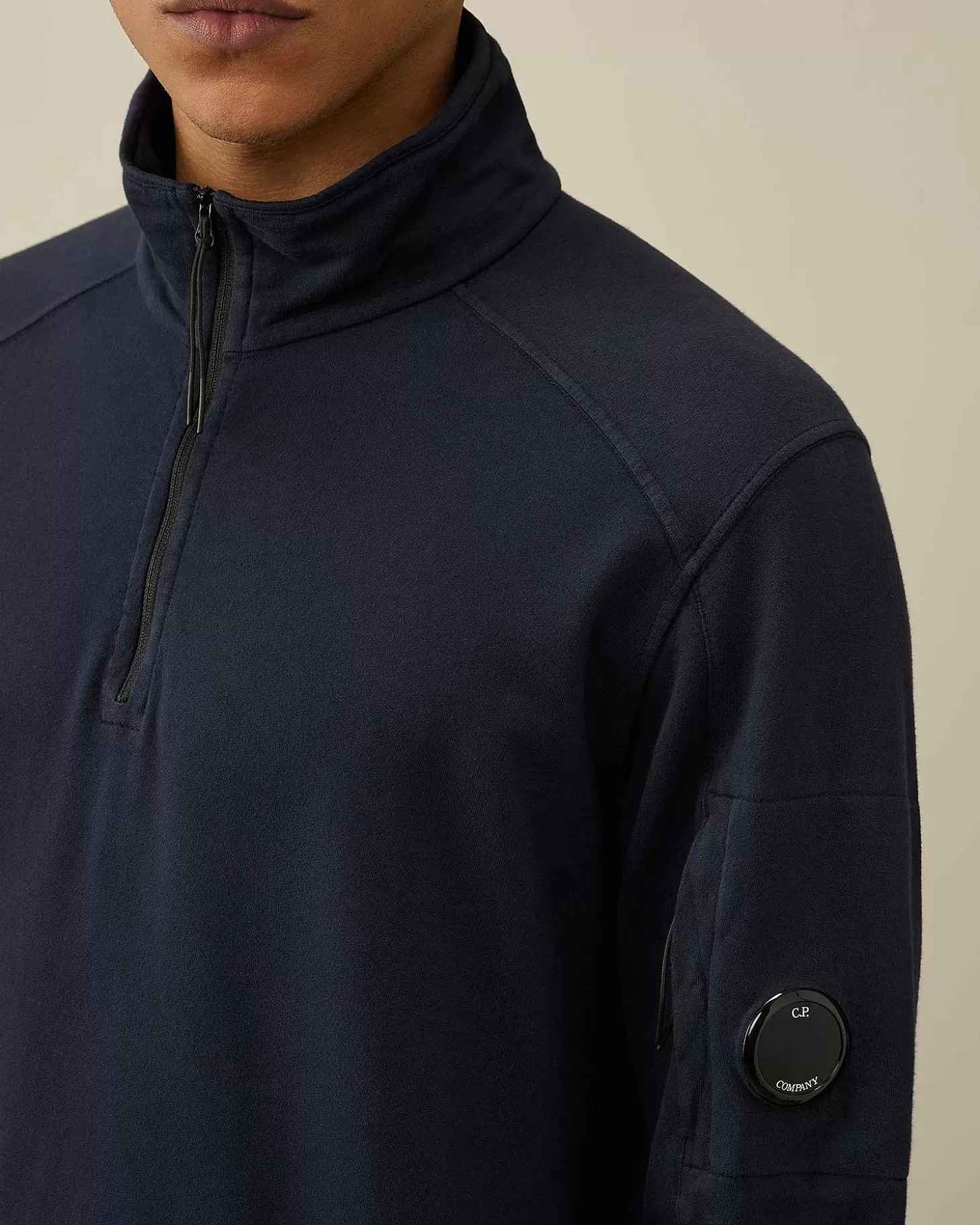 light_fleece_zipped_sweatshirt_3-1.webp Homme C.P. Company Sweat-Shirts^Light Fleece Zipped Sweatshirt