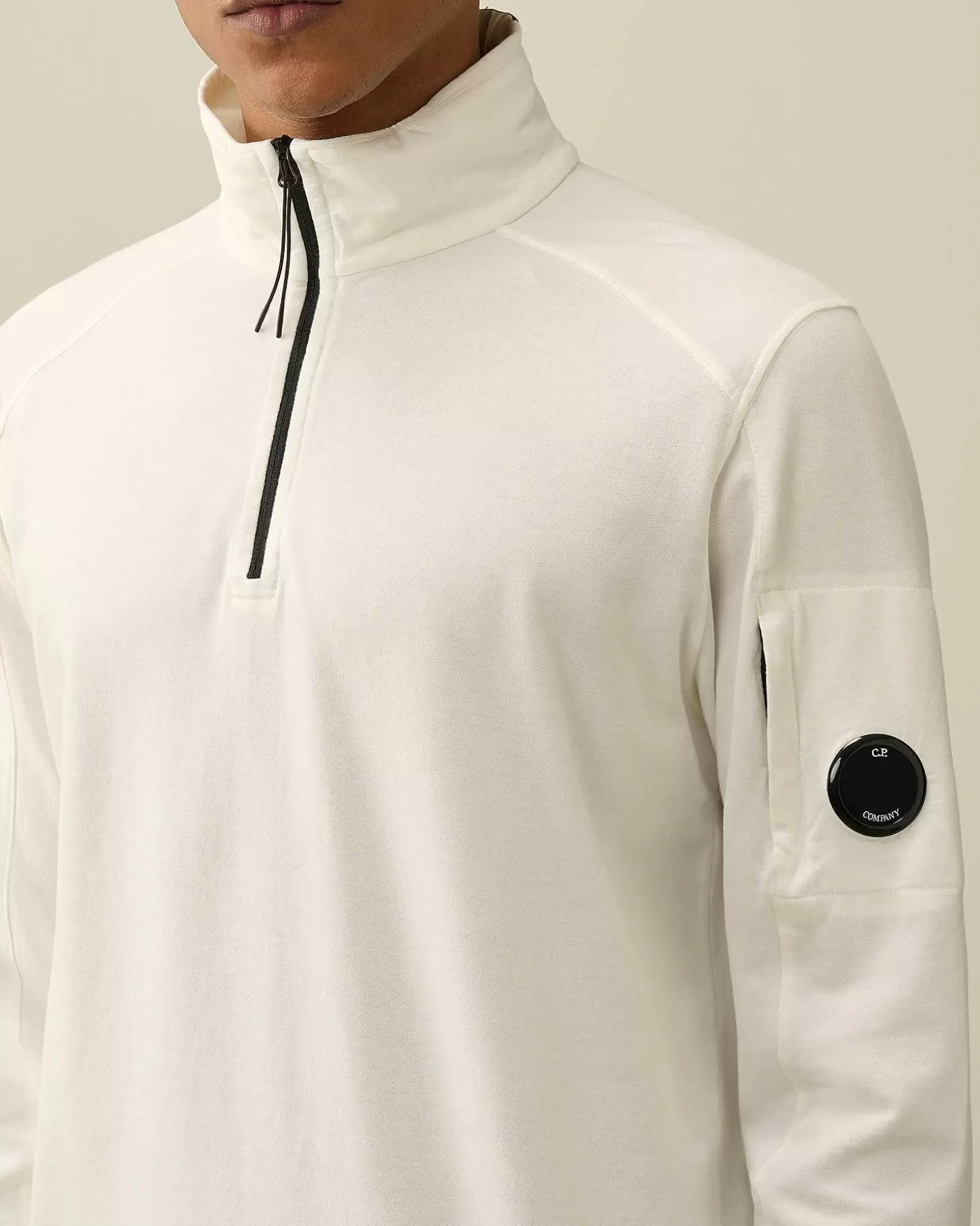light_fleece_zipped_sweatshirt_3-2.webp Homme C.P. Company Sweat-Shirts^Light Fleece Zipped Sweatshirt