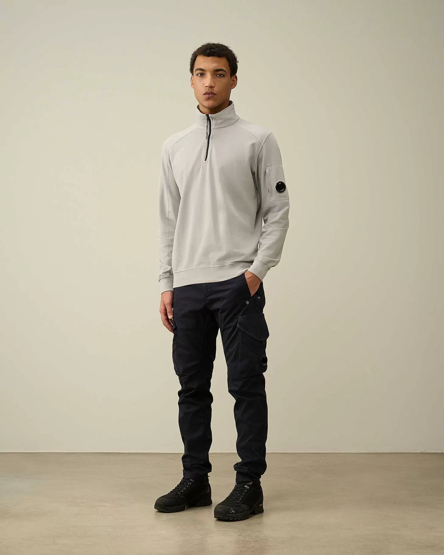 light_fleece_zipped_sweatshirt_6.webp Homme C.P. Company Sweat-Shirts^Light Fleece Zipped Sweatshirt