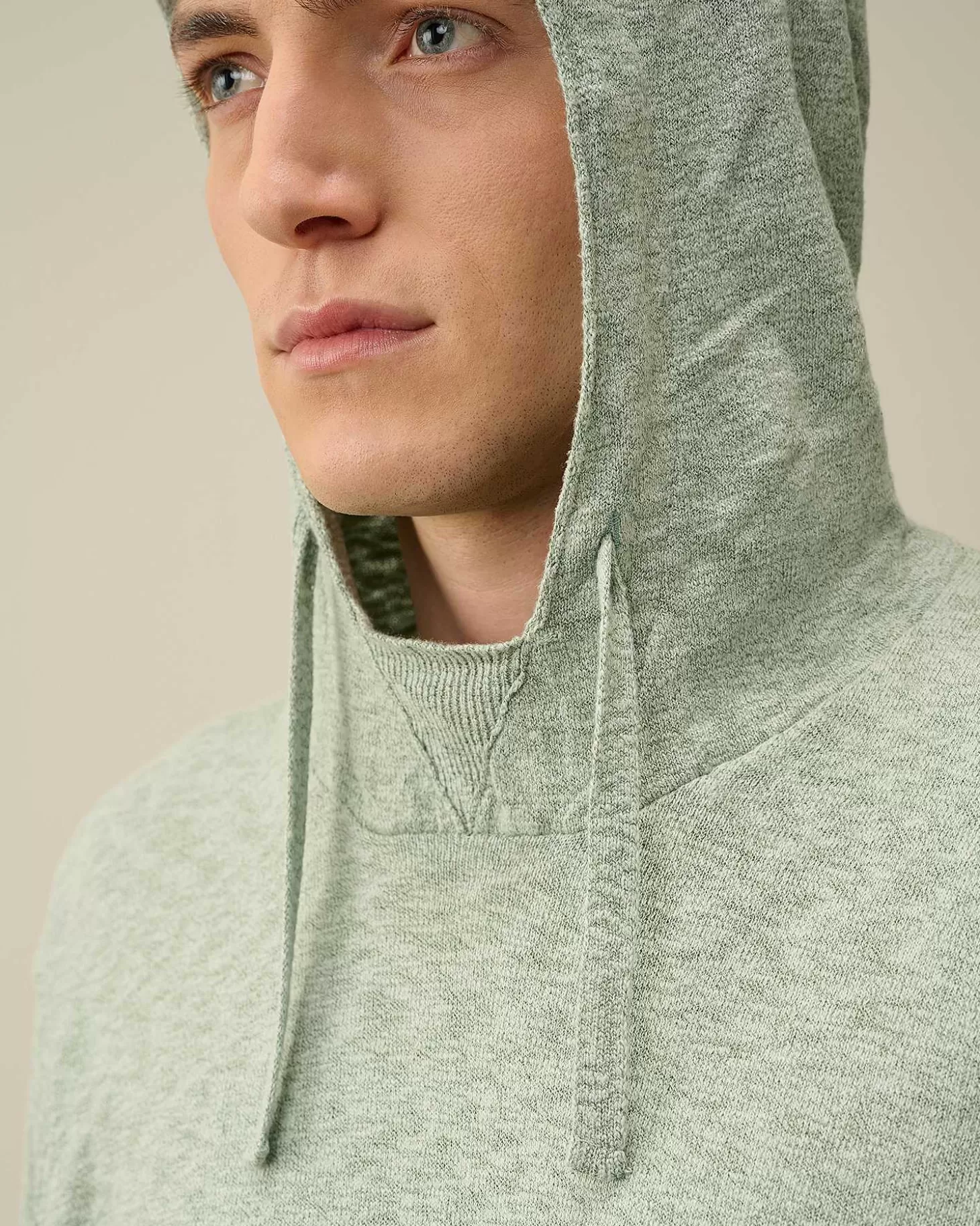 melange_knitwear_hoodie_5.webp Homme C.P. Company Pulls^Melange Knitwear Hoodie