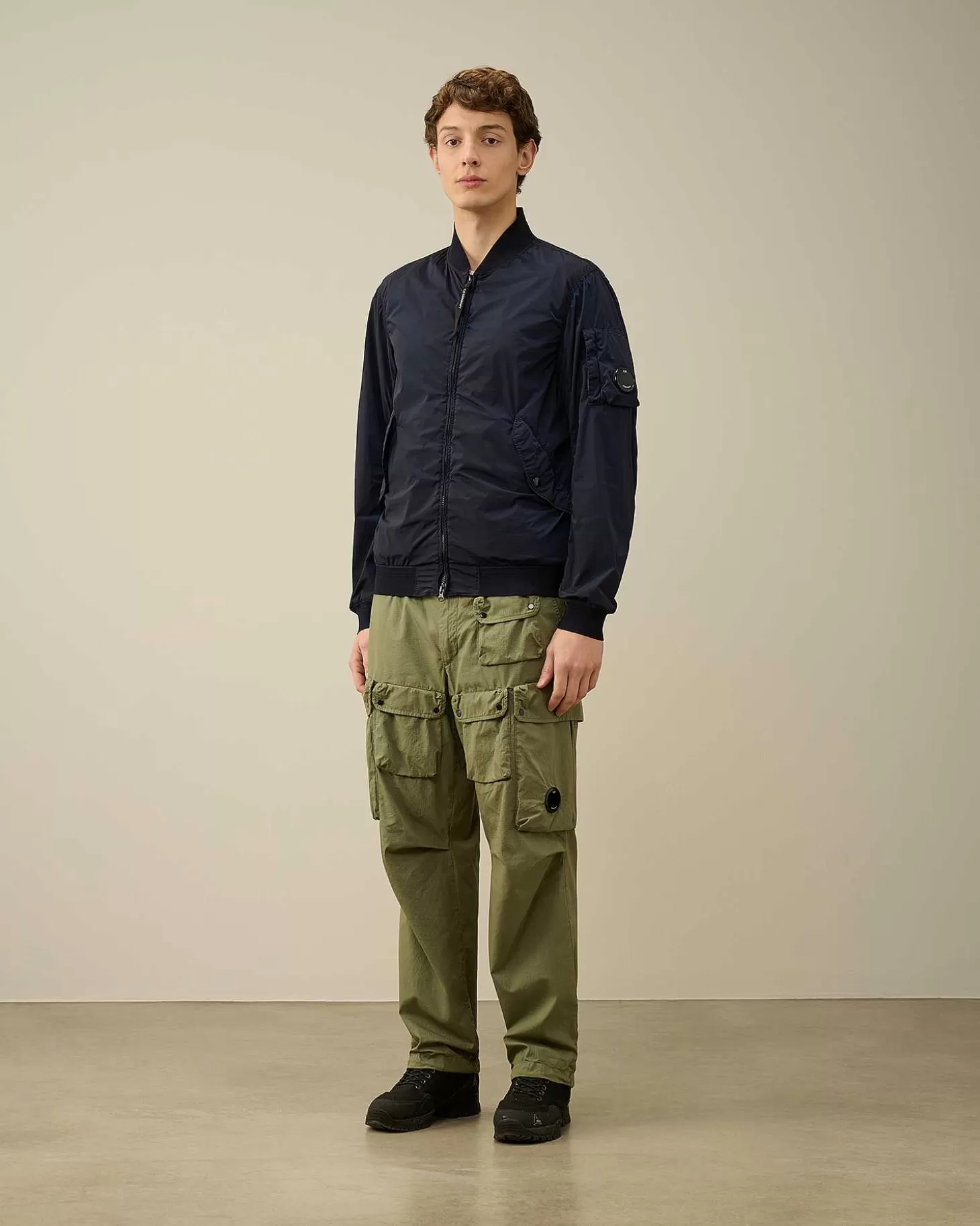 nycrar_bomber_jacket_7.webp Homme C.P. Company Vestes Et Manteaux^Nycra-R Bomber Jacket