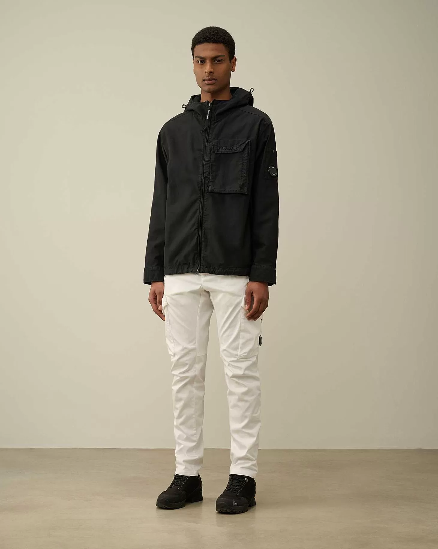 ottoman_hooded_shirt_6.webp Homme C.P. Company Chemises^Ottoman Hooded Shirt