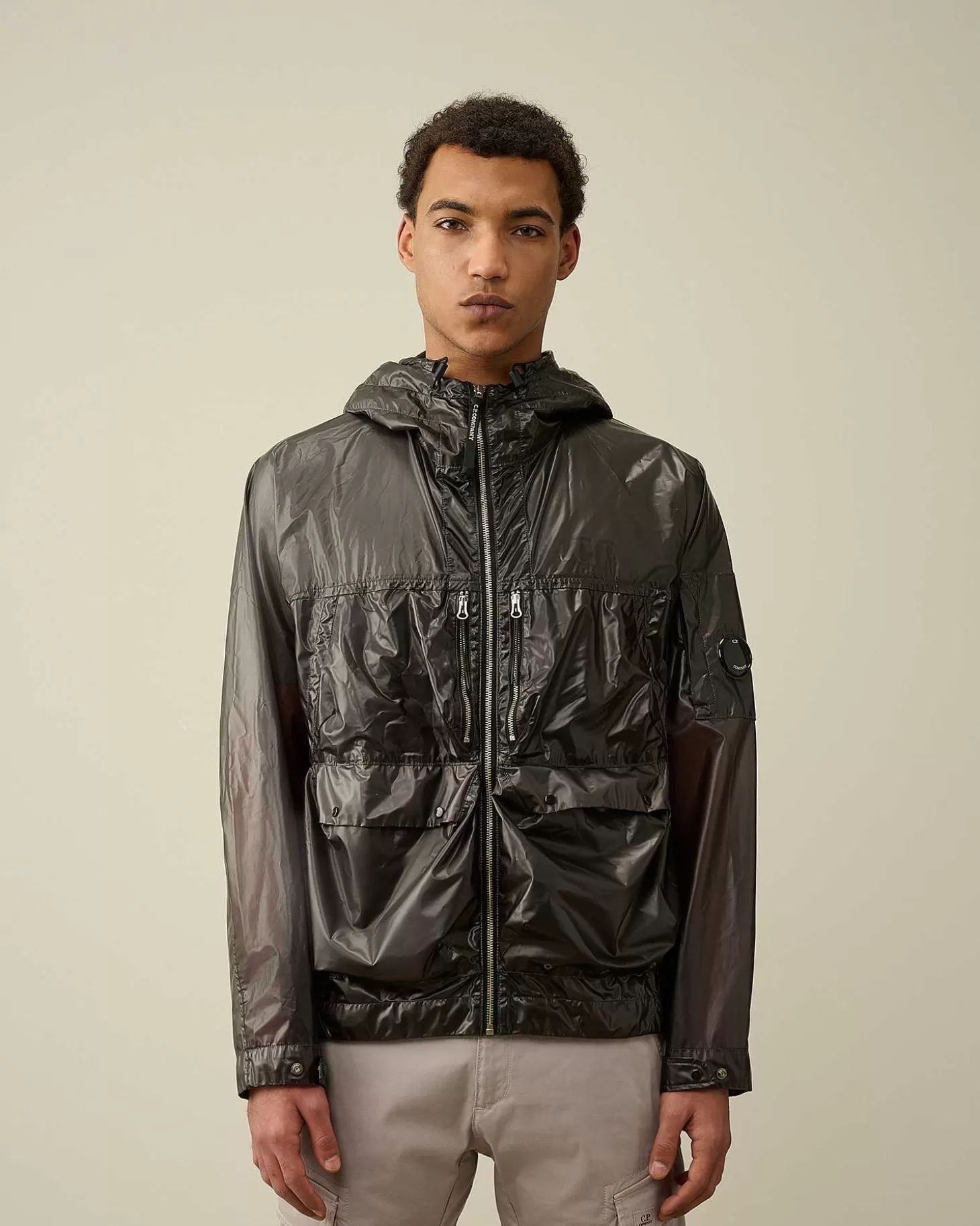 pium_hooded_jacket_2.webp Homme C.P. Company Vestes Et Manteaux^Pium Hooded Jacket