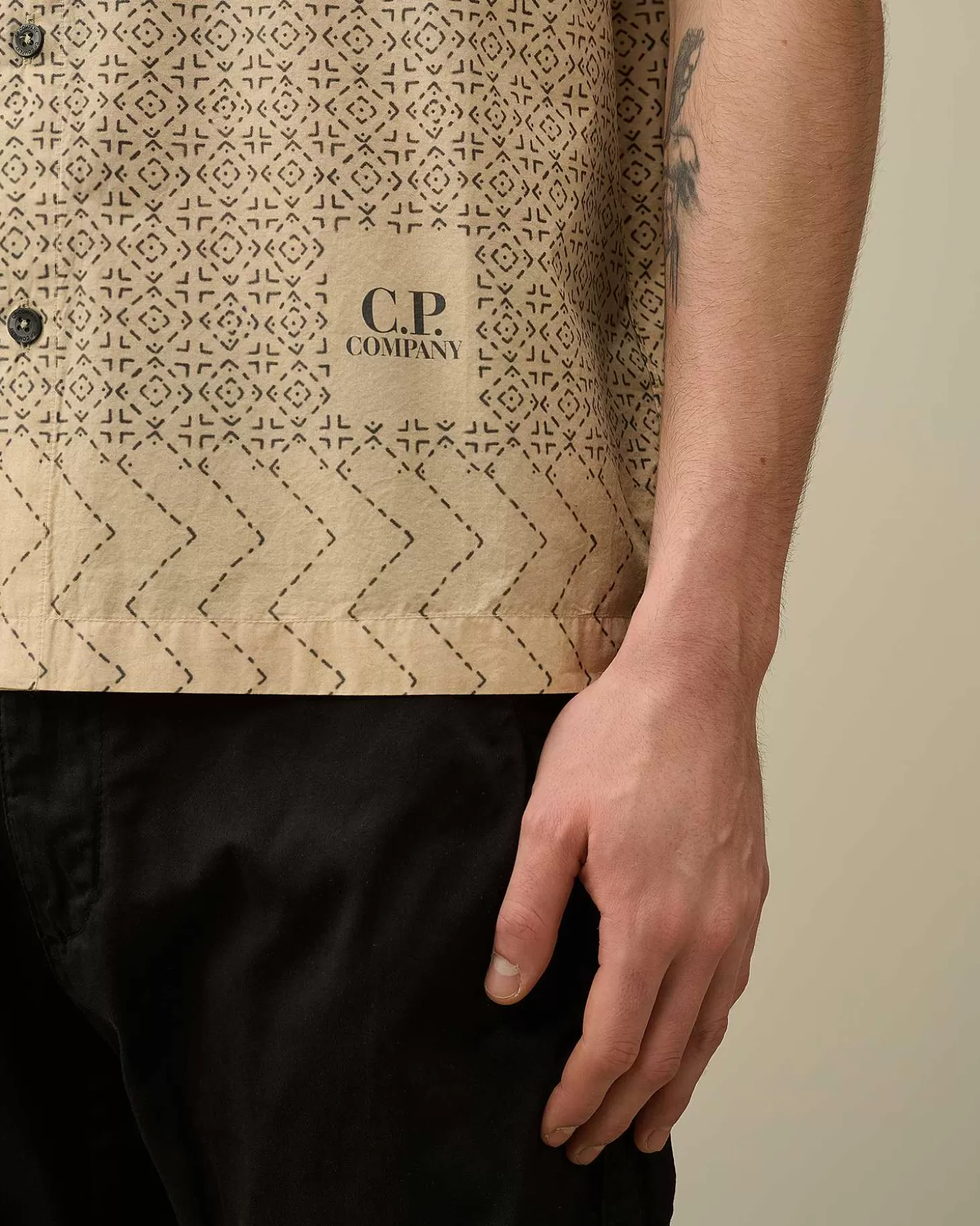 popeline_baja_print_shirt_4-1.webp Homme C.P. Company Chemises^Popeline Baja Print Shirt