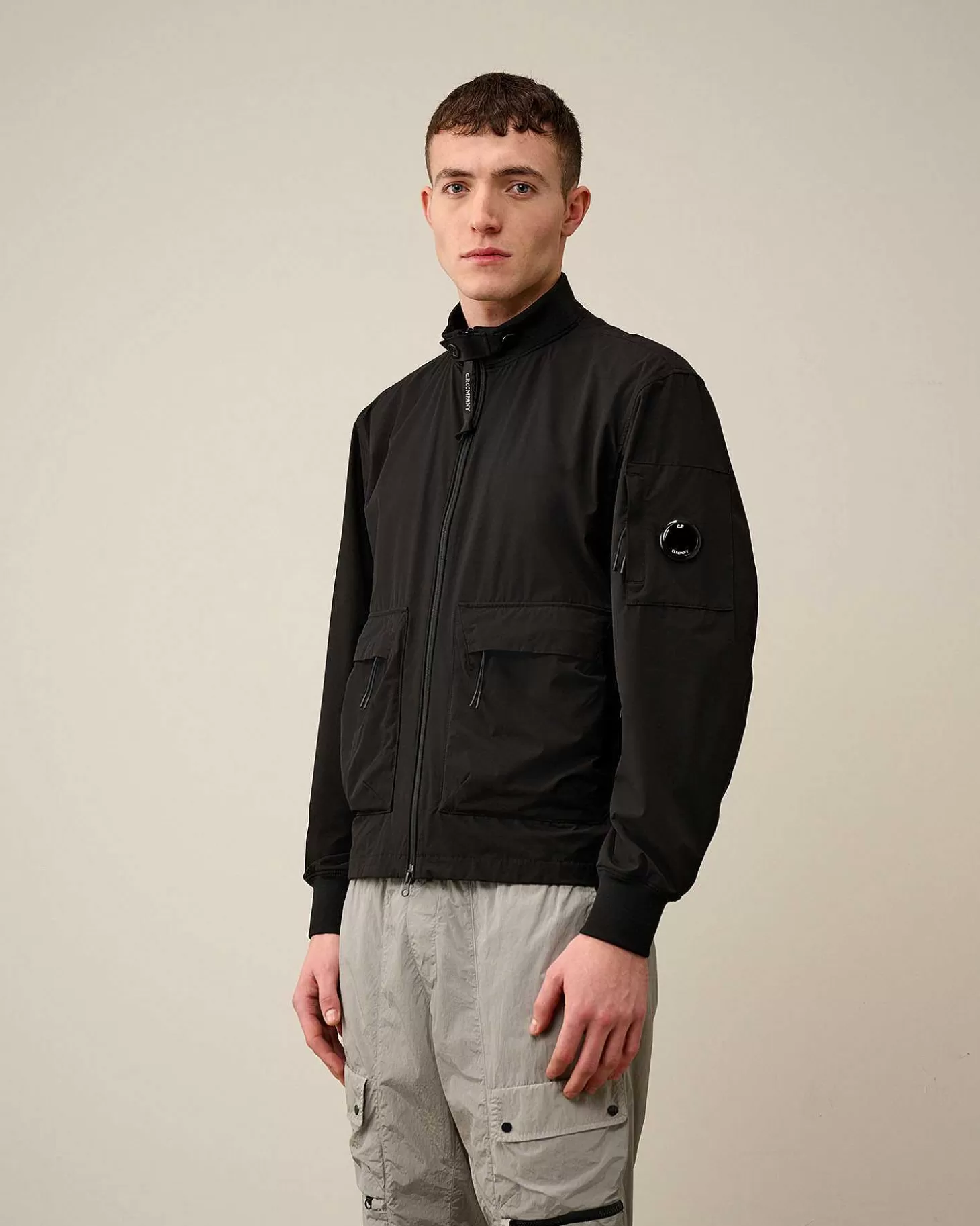 protek_bomber_jacket_2-1.webp Homme C.P. Company Vestes Et Manteaux^Pro-Tek Bomber Jacket