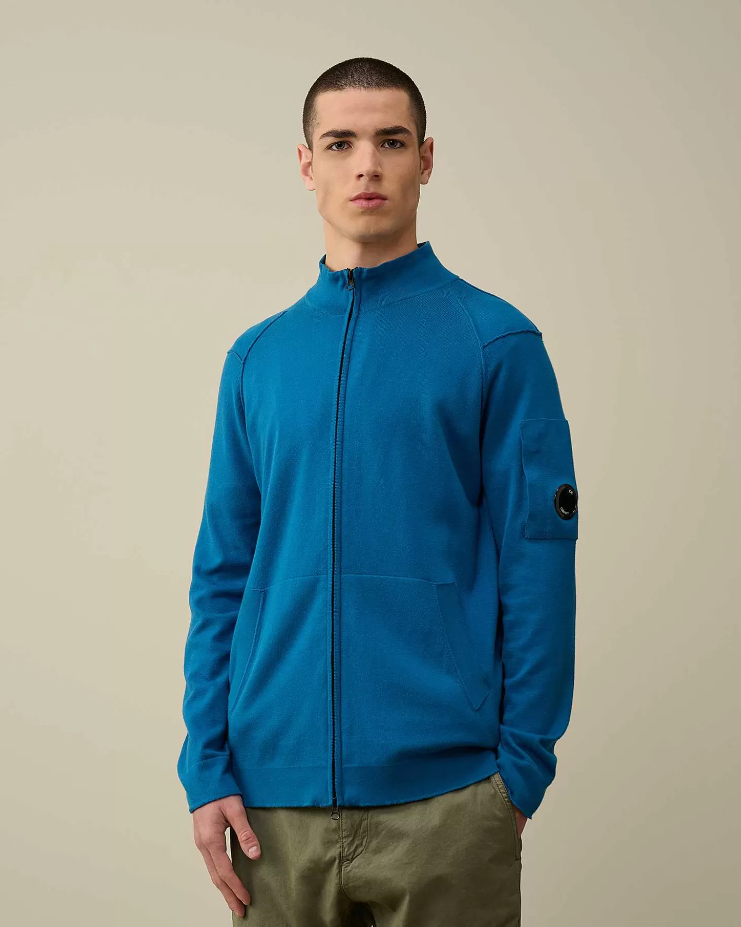 sea_island_zipped_knit_2-1.webp Homme C.P. Company Pulls^Sea Island Zipped Knit