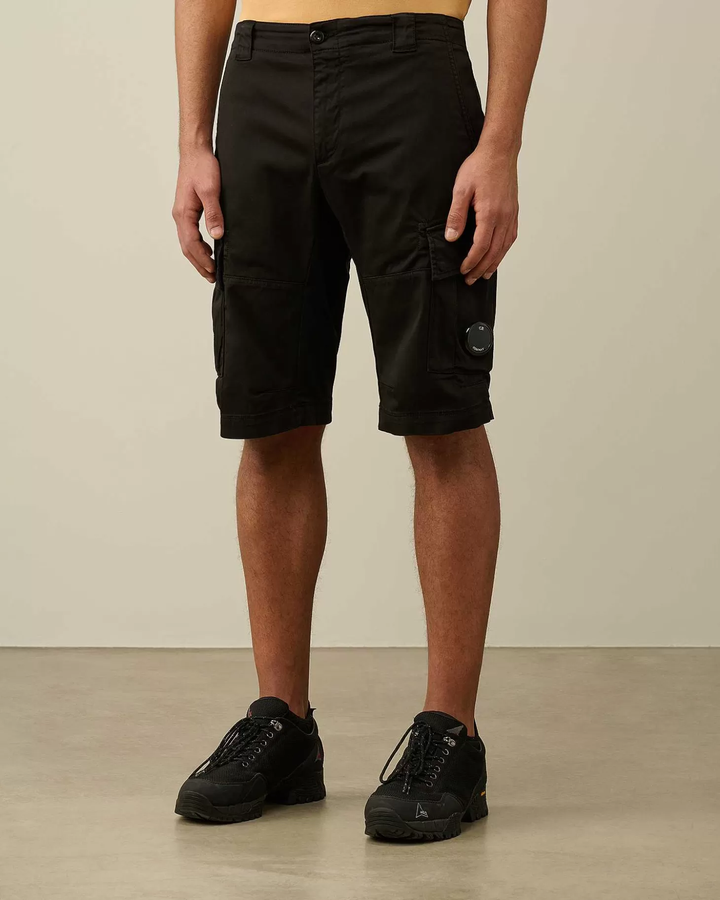 stretch_sateen_cargo_shorts_2-6.webp Homme C.P. Company Survêtements Et Shorts^Stretch Sateen Cargo Shorts