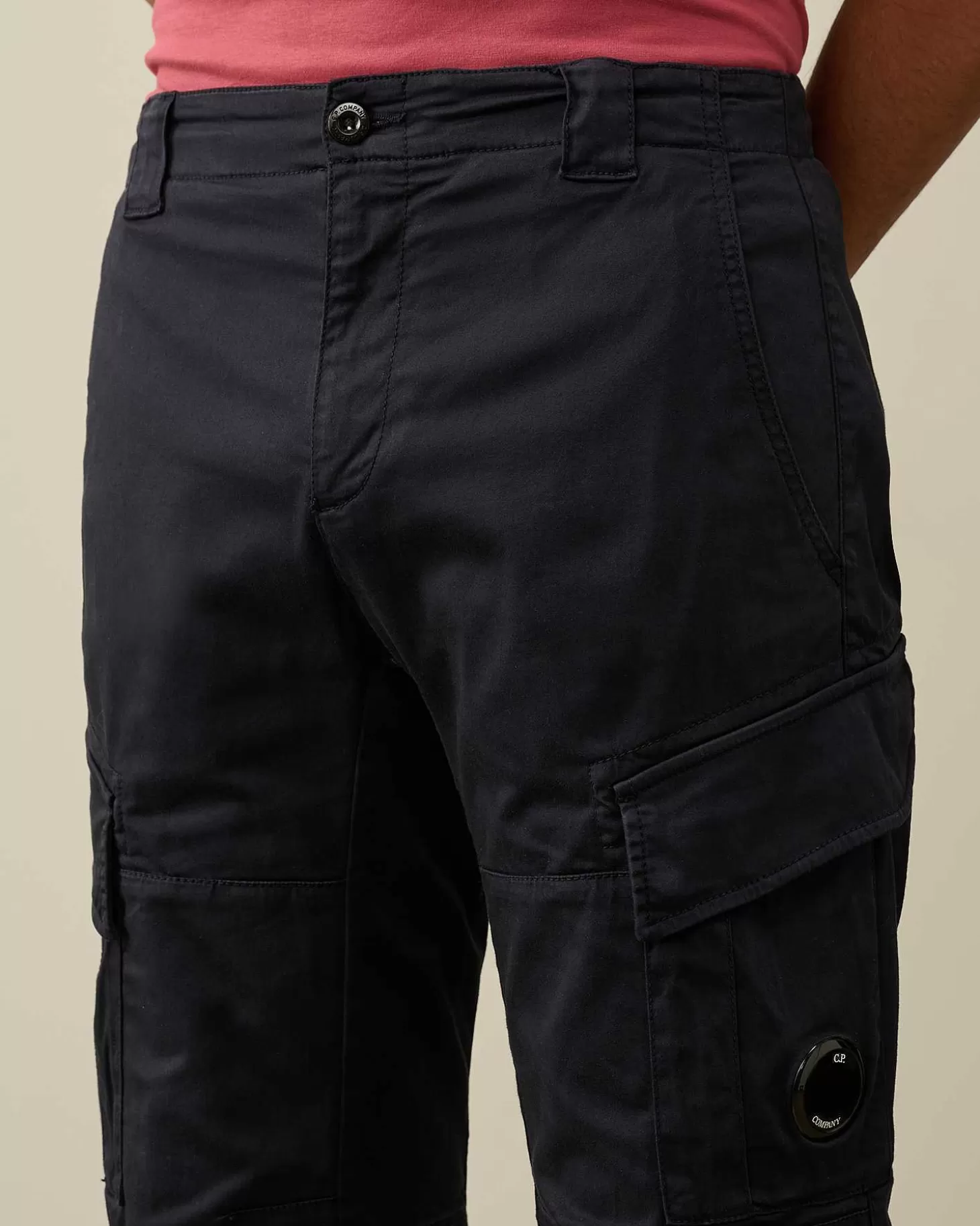 stretch_sateen_cargo_shorts_4-3.webp Homme C.P. Company Survêtements Et Shorts^Stretch Sateen Cargo Shorts
