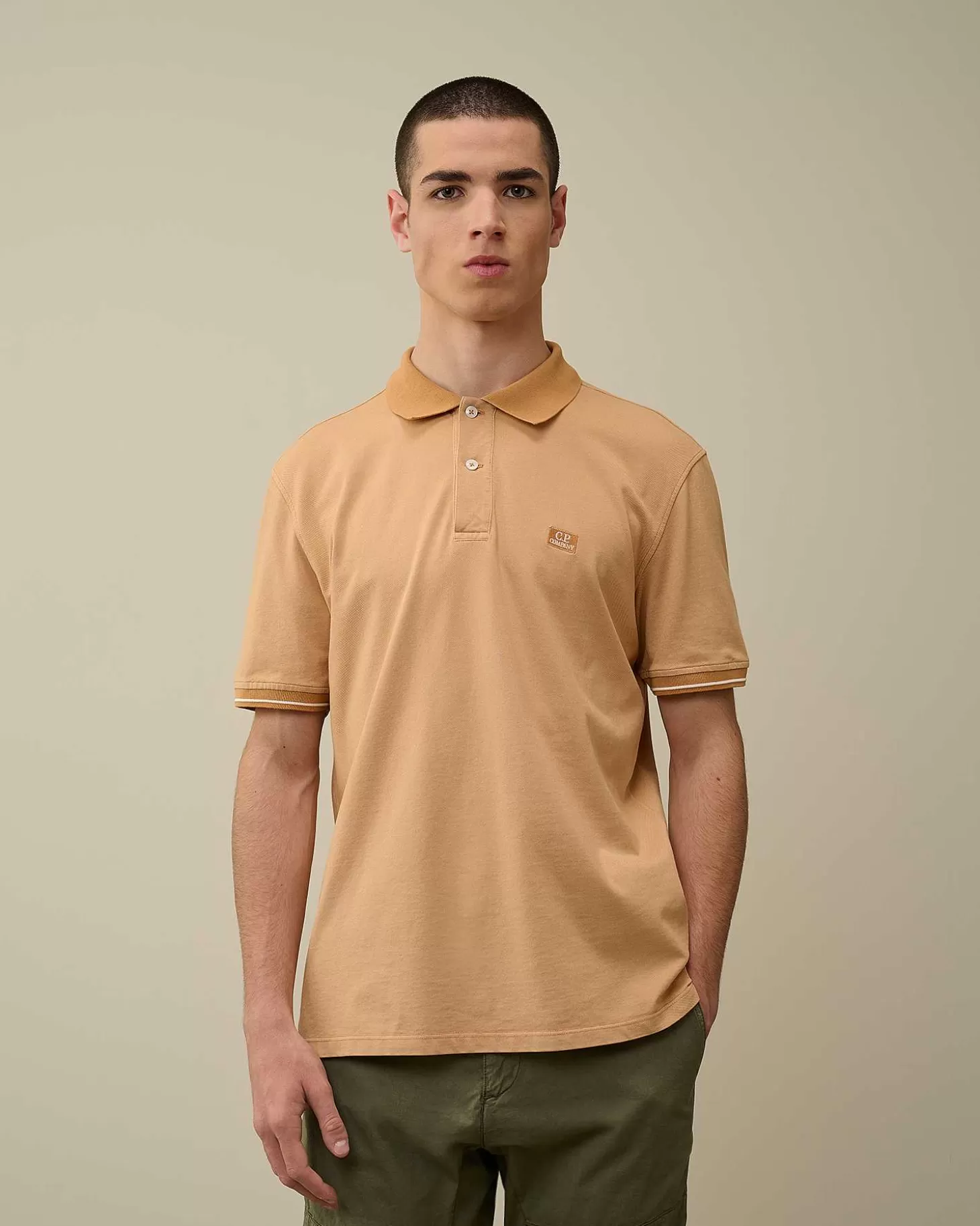tacting_piquet_polo_shirt_2-1.webp Homme C.P. Company T-Shirts Et Polos^Tacting Piquet Polo Shirt