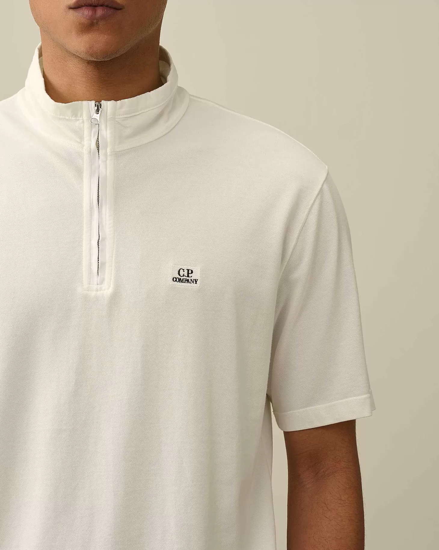 tacting_piquet_zipped_polo_shirt_4-7.webp Homme C.P. Company T-Shirts Et Polos^Tacting Piquet Zipped Polo Shirt