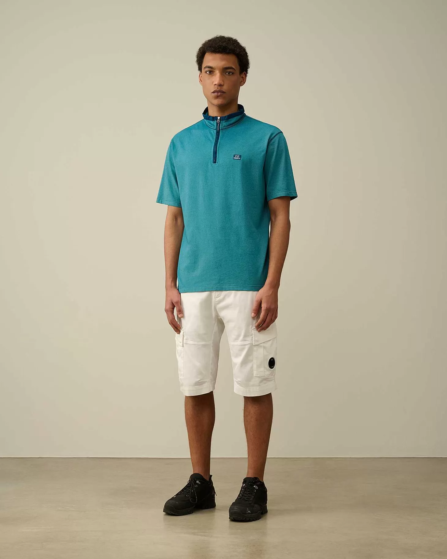 tacting_piquet_zipped_polo_shirt_6-4.webp Homme C.P. Company T-Shirts Et Polos^Tacting Piquet Zipped Polo Shirt