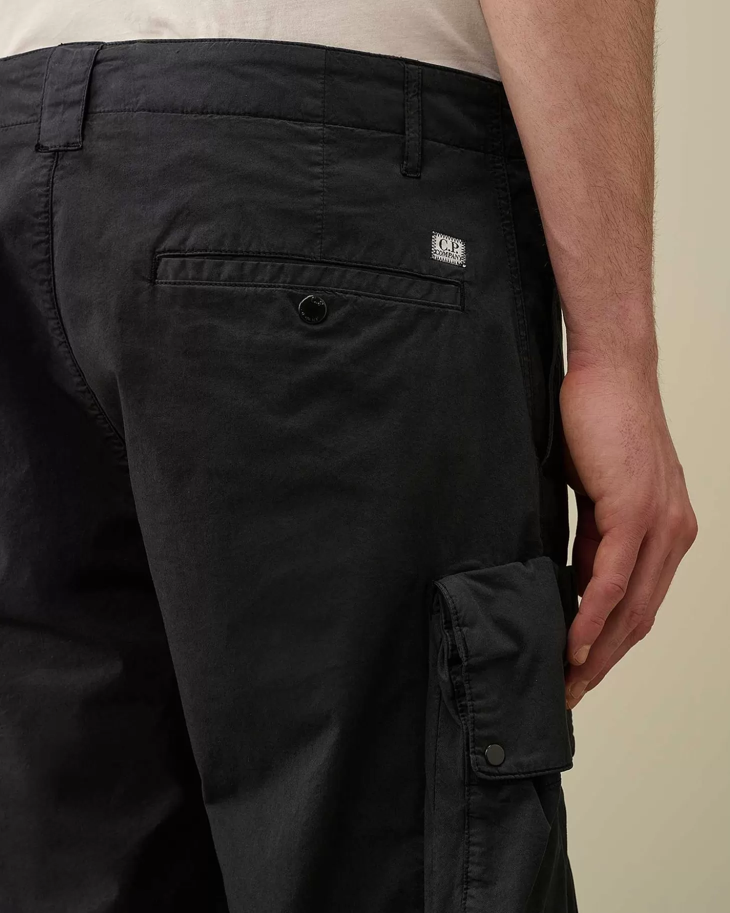 twill_stretch_cargo_shorts_5.webp Homme C.P. Company Survêtements Et Shorts^Twill Stretch Cargo Shorts