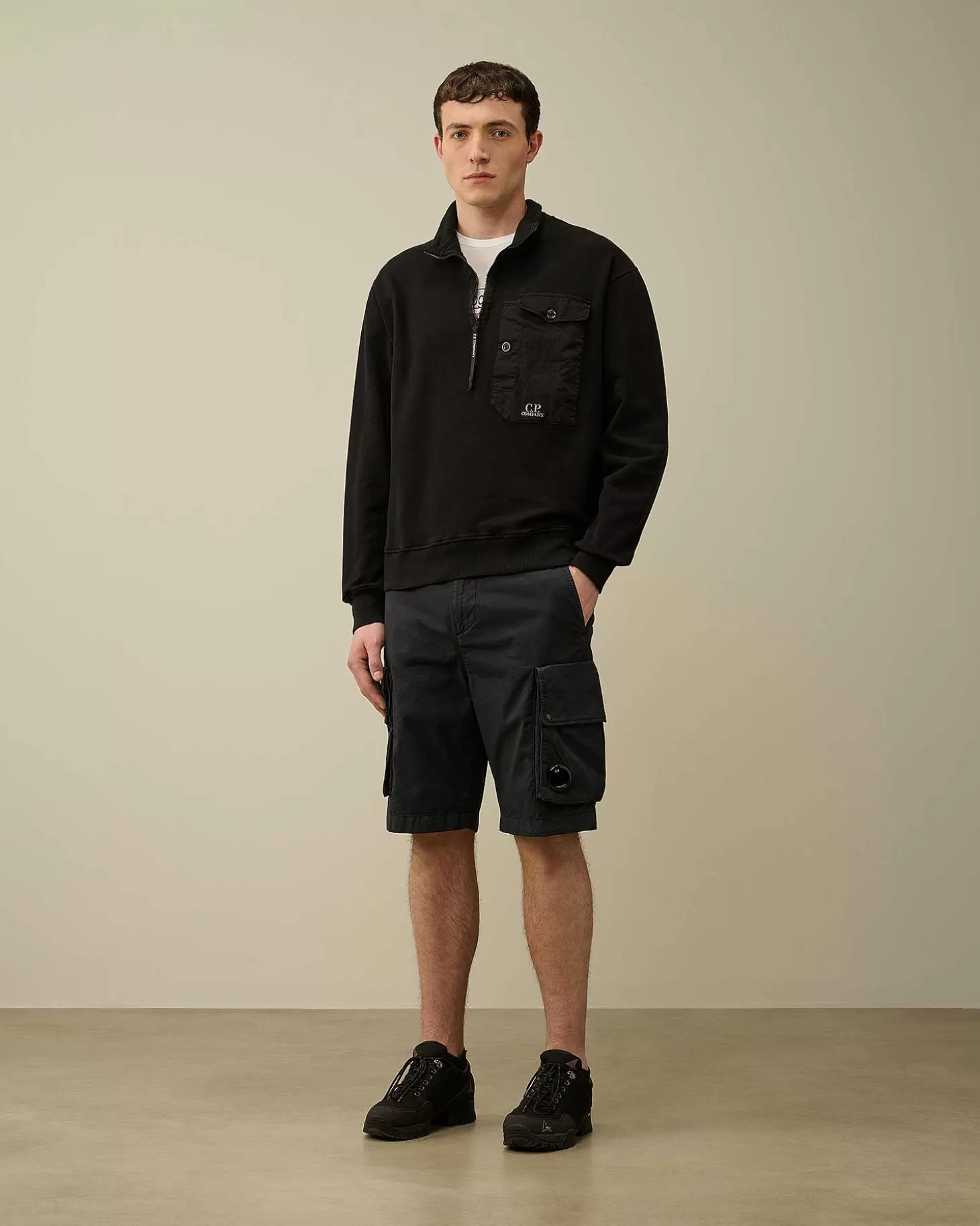 twill_stretch_cargo_shorts_6.webp Homme C.P. Company Survêtements Et Shorts^Twill Stretch Cargo Shorts