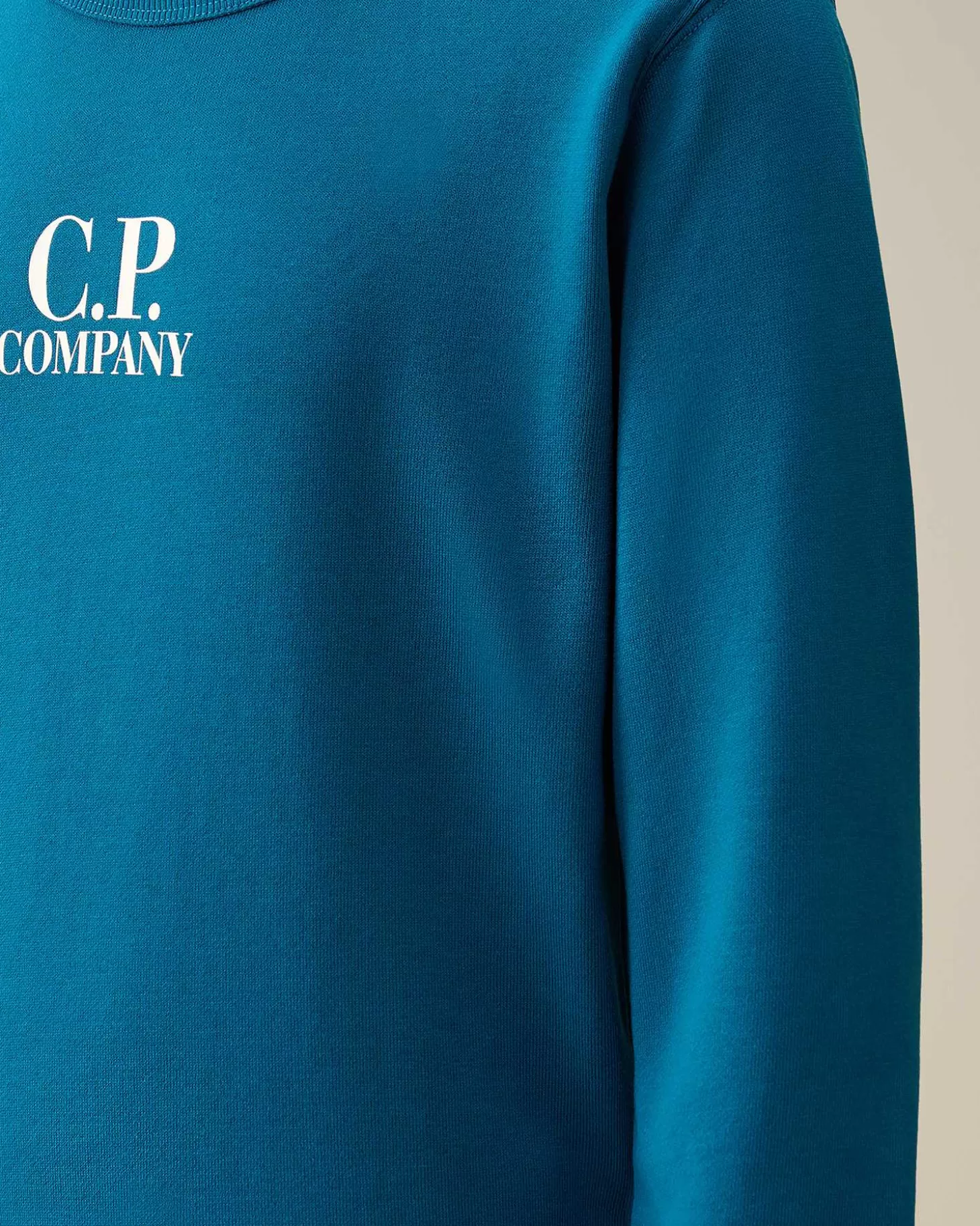 u16_basic_fleece_logo_sweatshirt_4.webp Kids C.P. Company Vêtements 2-3 Ans^U16 Basic Fleece Logo Sweatshirt