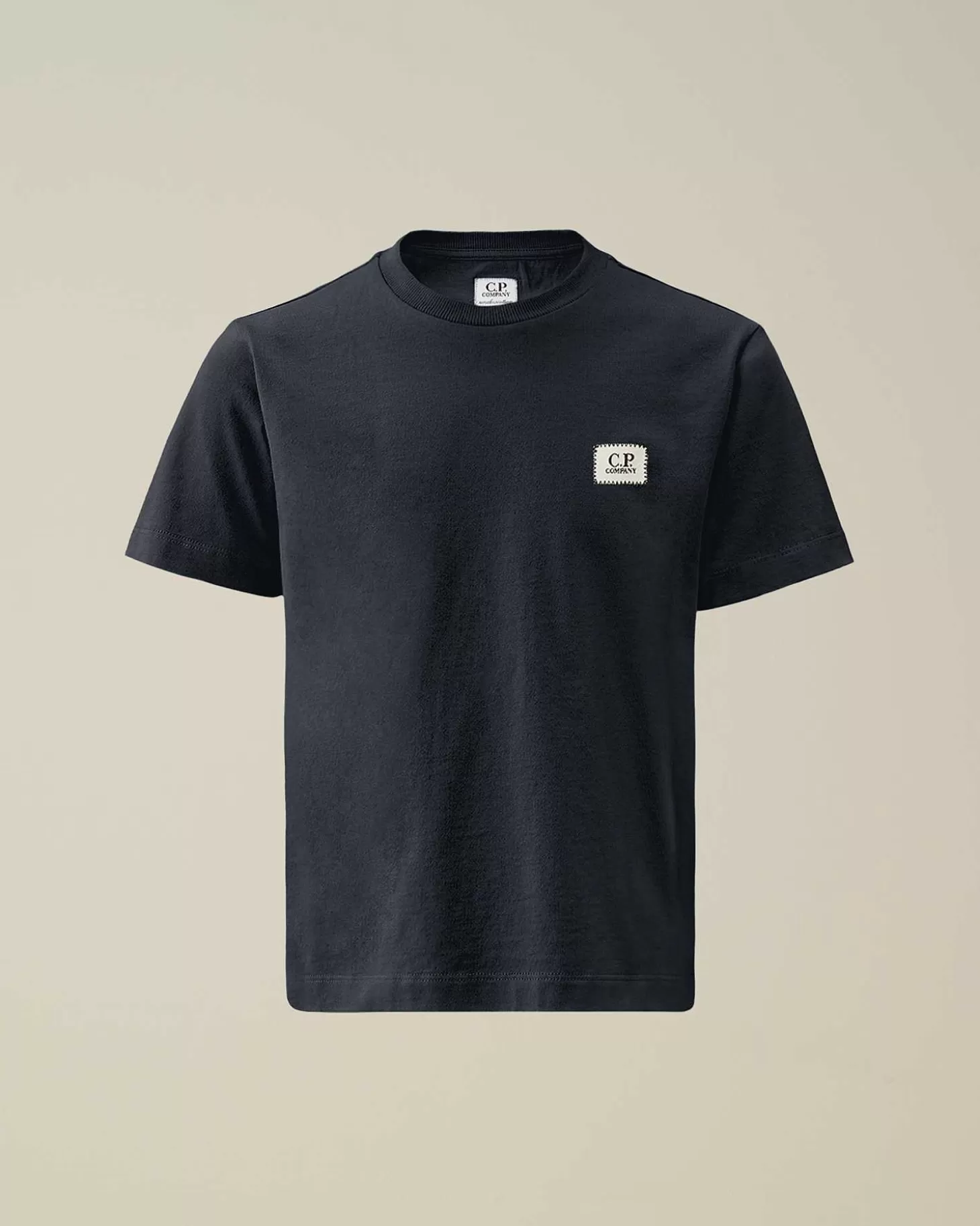 u16_cotton_jersey_301_logo_tshirt_2-6.webp Kids C.P. Company Vêtements 10-14 Ans^U16 Cotton Jersey 30/1 Logo T-Shirt