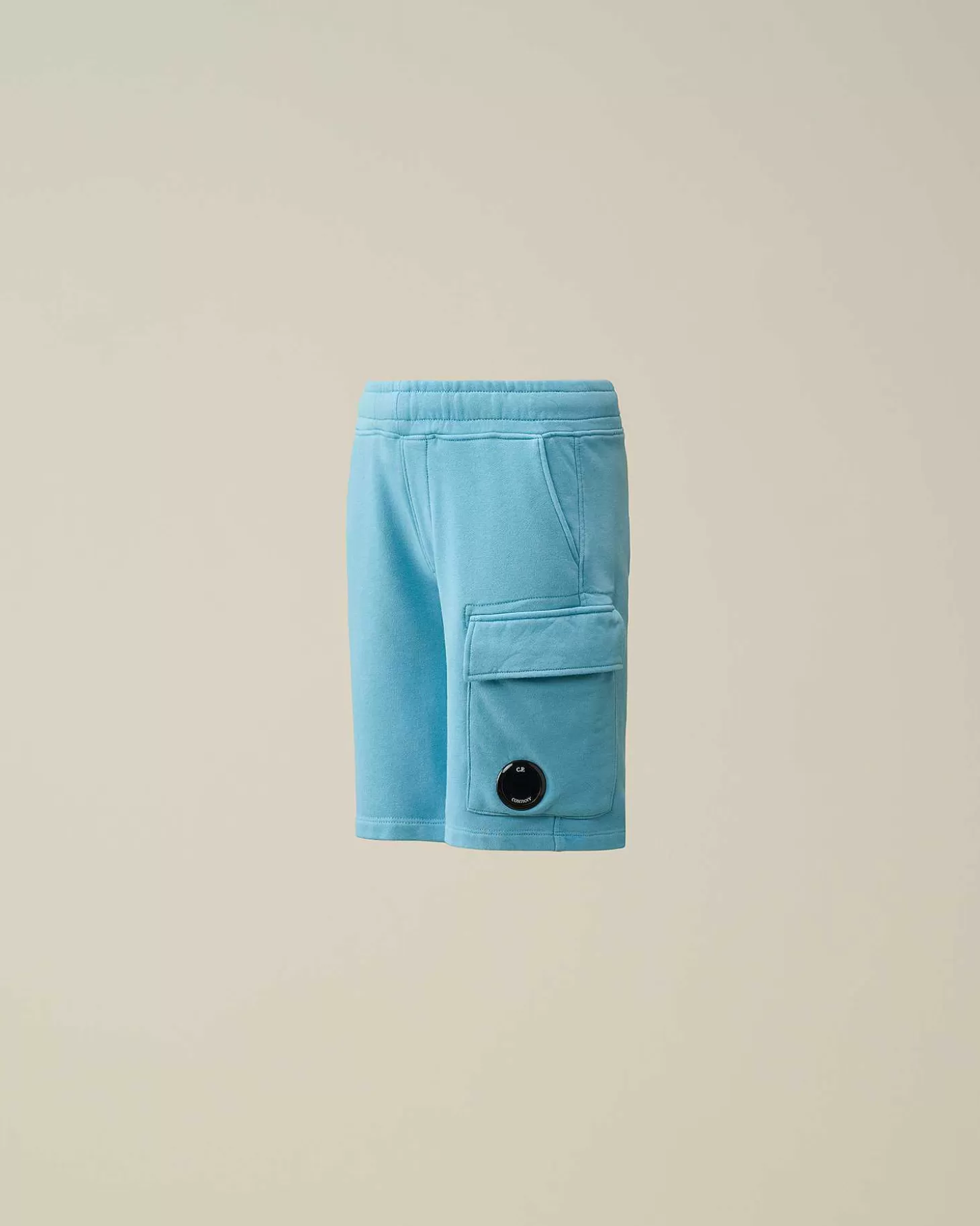 u16_diagonal_fleece_cargo_shorts_1-4.webp Kids C.P. Company Vêtements 2-3 Ans^U16 Diagonal Fleece Cargo Shorts