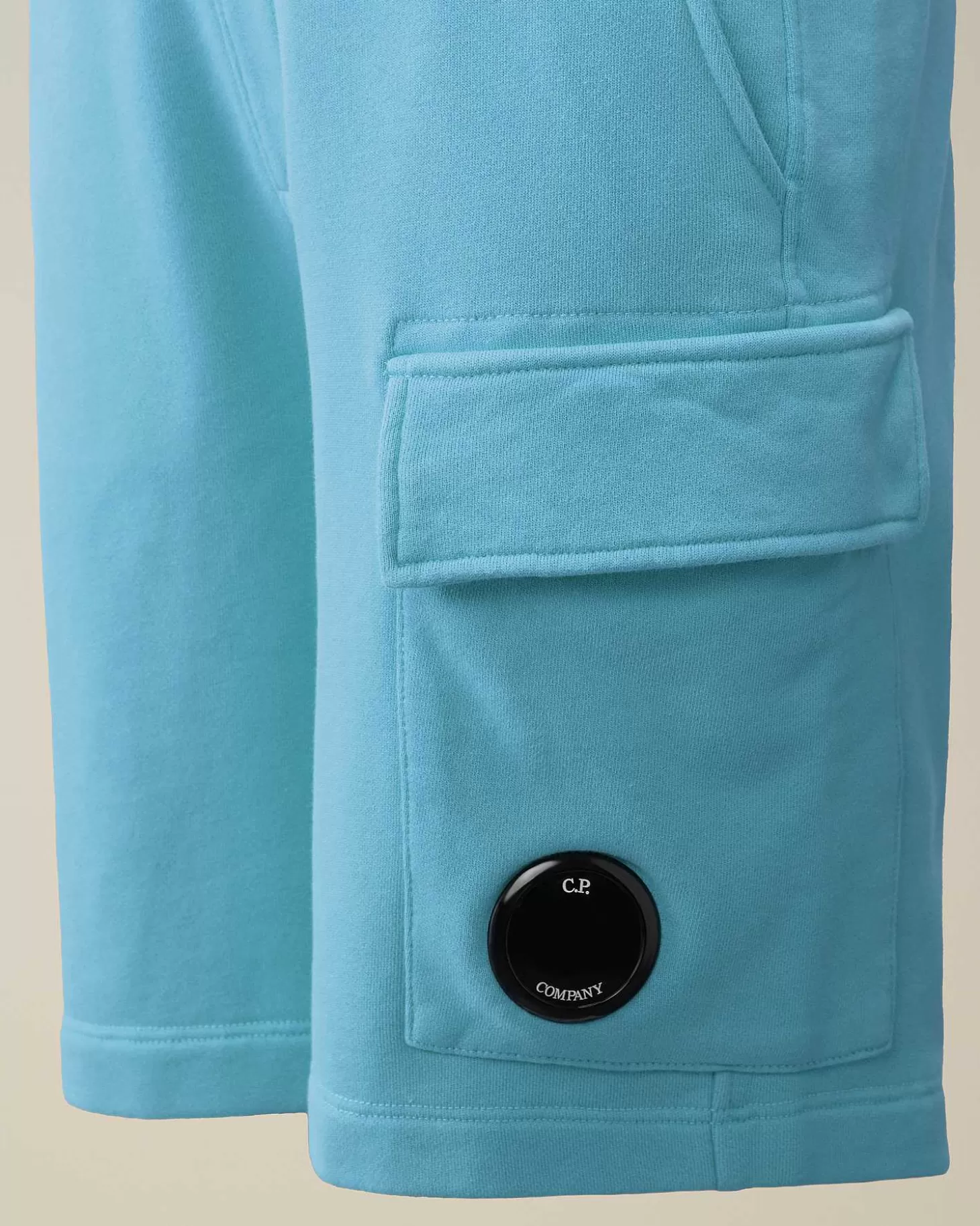 u16_diagonal_fleece_cargo_shorts_4-4.webp Kids C.P. Company Vêtements 2-3 Ans^U16 Diagonal Fleece Cargo Shorts