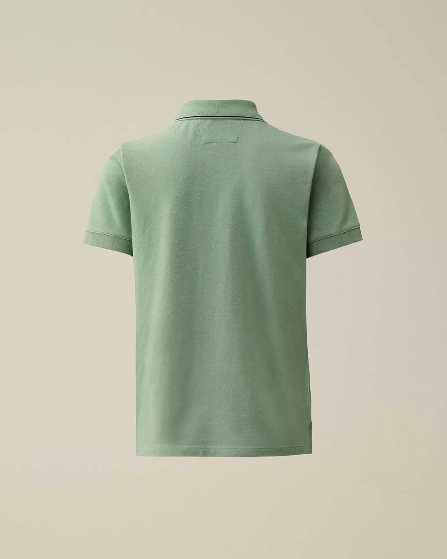 u16_stretch_piquet_logo_striped_collar_polo_shirt_3-5.webp Kids C.P. Company Vêtements 10-14 Ans^U16 Stretch Piquet Logo Striped Collar Polo Shirt